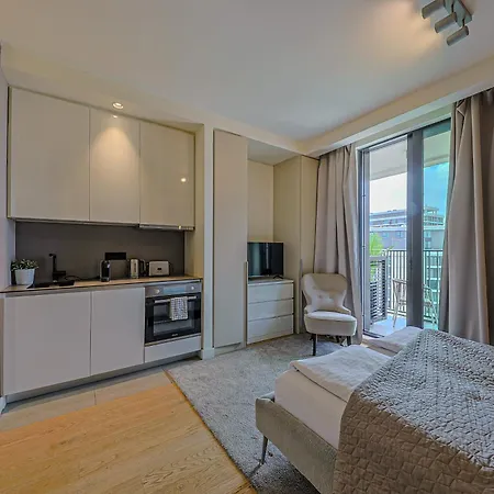 شقة Zigzag Waterfront Metropoliten بلغراد